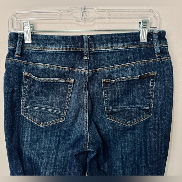 Chico’s‎ Cropped Jeans So Slimming Girlfriend SZ 00/2 Dark Wash Stretch SZ 00/2 - Picture 5 of 16